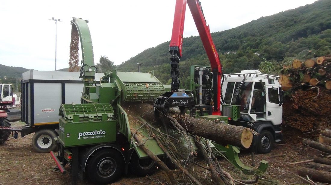 Broyeur Forestier PTH 1400-1000 Moteur de camion | Pezzolato